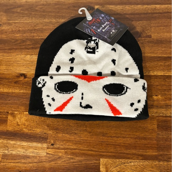Other - Beanie Friday the 13th Jason Roll Down Winter Hat